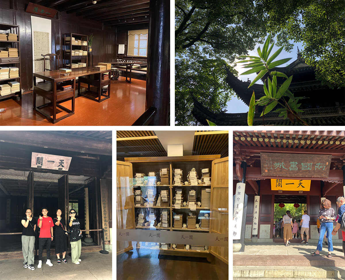 Visite du pavillon Tianyi
